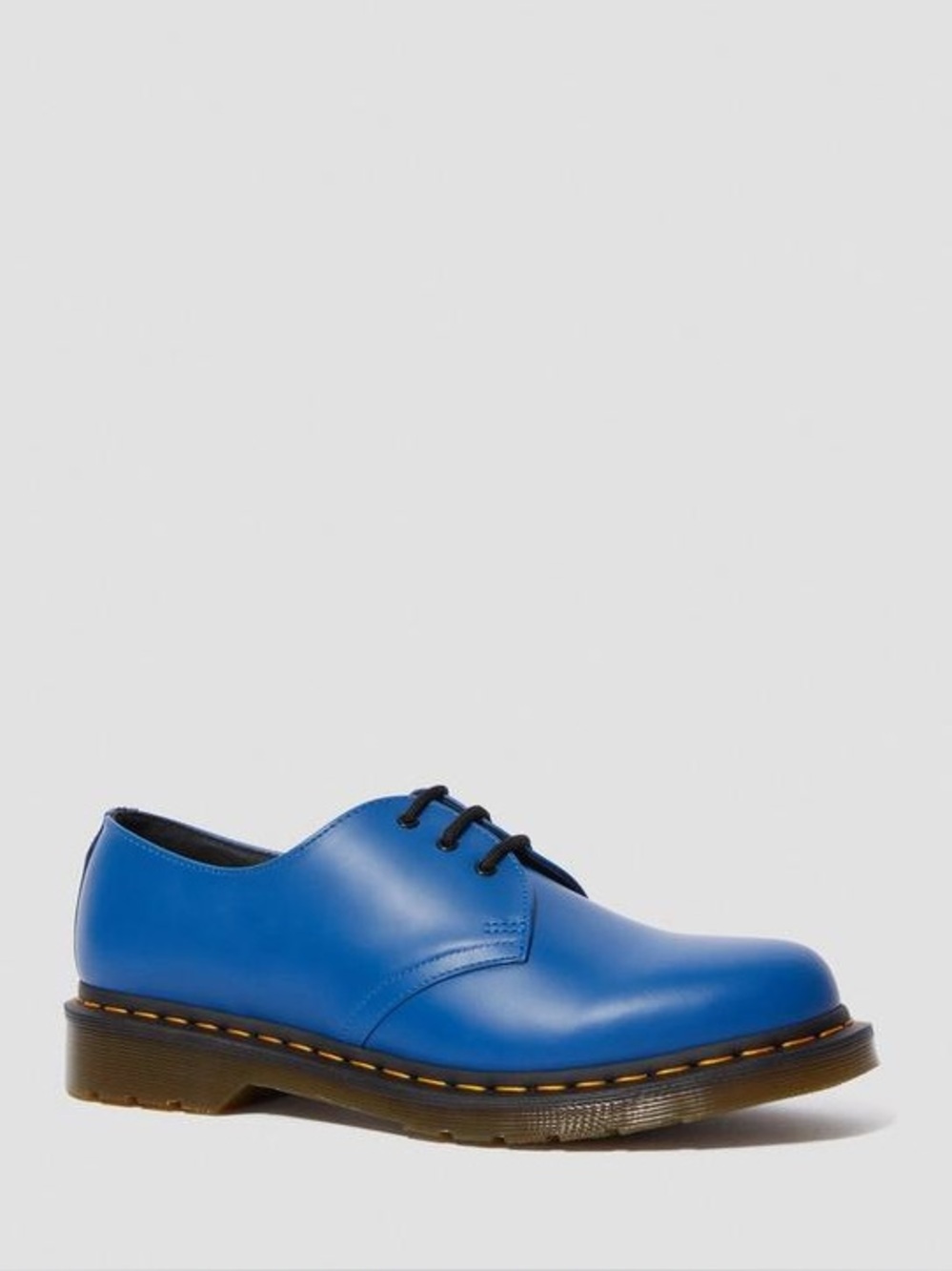 1461 SMOOTH LEATHER OXFORD SHOES IN BLUE